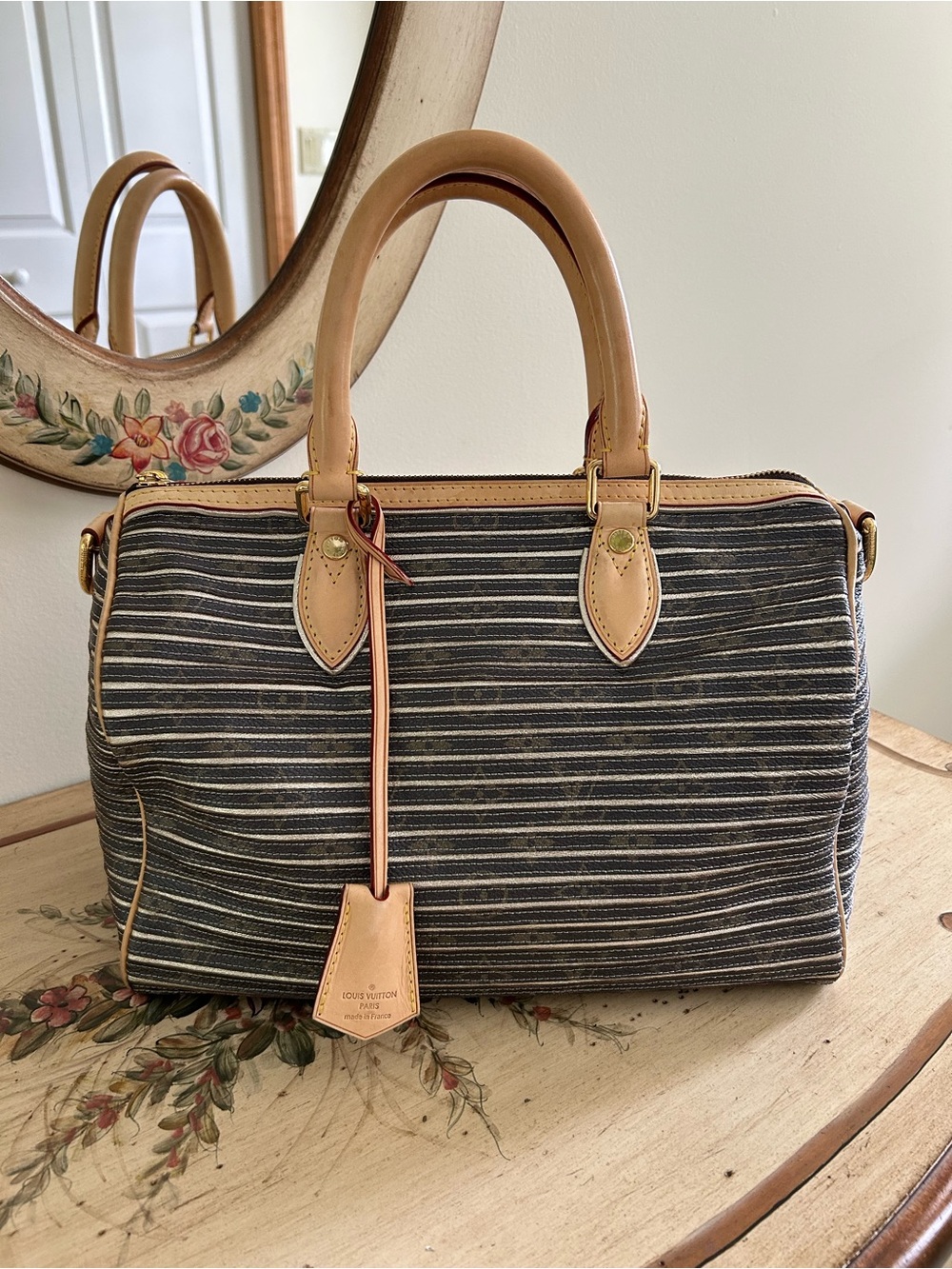 Louis Vuitton Limited Edition 2010 Monogram Argent Eden Speedy 30